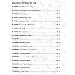 10+ Yaş | Bilimi Deneyliyorum Deney Seti