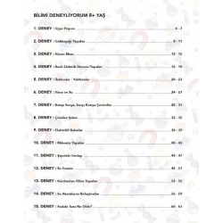 8+ Yaş | Bilimi Deneyliyorum Deney Seti