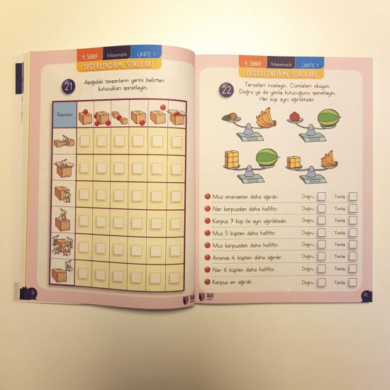 1. SINIF | Matematiksel Düşünme Kitabı (MDK)