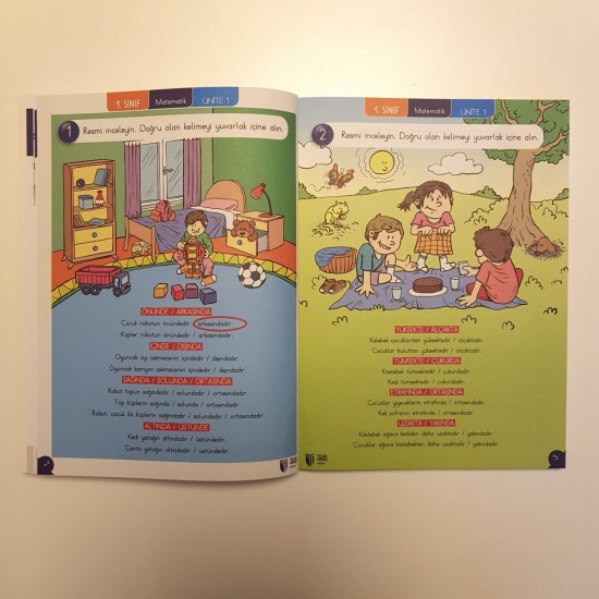 1. SINIF | Matematiksel Düşünme Kitabı (MDK)