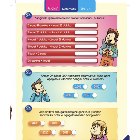 4. SINIF | Matematiksel Düşünme Kitabı (MDK)