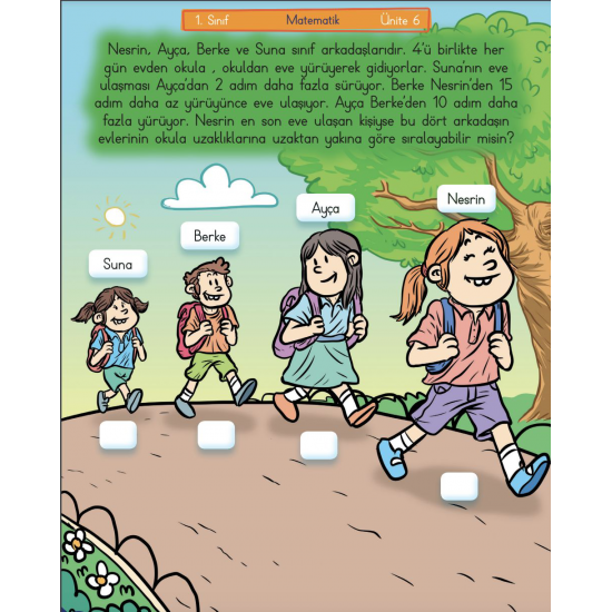 1. Sınıf | Senaryolu Matematik Kitabı 1. Sınıf | Senaryolu Matematik Kitabı