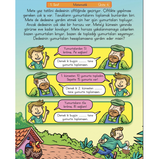 1. Sınıf | Senaryolu Matematik Kitabı 1. Sınıf | Senaryolu Matematik Kitabı