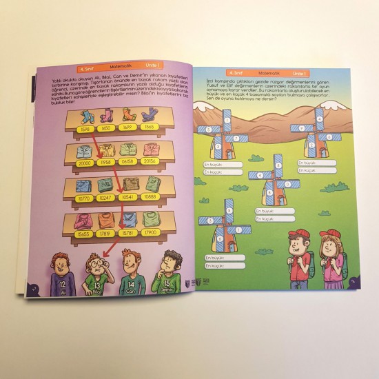 4. Sınıf | Senaryolu Matematik Kitabı 4. Sınıf | Senaryolu Matematik Kitabı