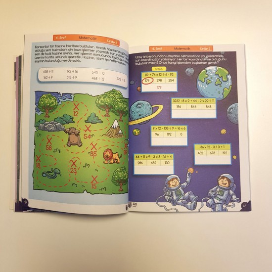 4. Sınıf | Senaryolu Matematik Kitabı 4. Sınıf | Senaryolu Matematik Kitabı