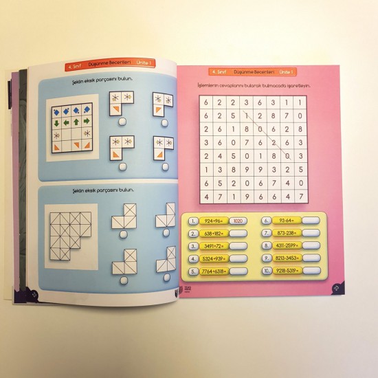 4. Sınıf | Senaryolu Matematik Kitabı 4. Sınıf | Senaryolu Matematik Kitabı