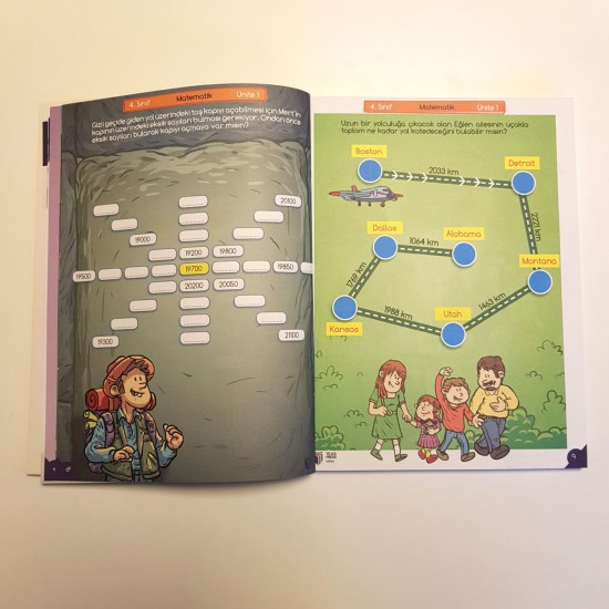 4. Sınıf | Senaryolu Matematik Kitabı 4. Sınıf | Senaryolu Matematik Kitabı